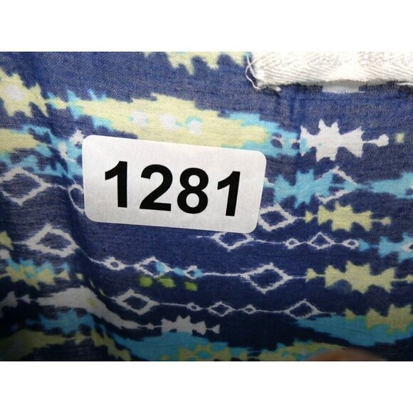 Cp Shades Womens Dress Blue Green Pullover Midi‎ Maxi Sundress Boho - Picture 8 of 8